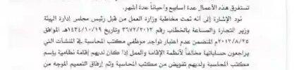 تعميم رقم (3980/2013) وتاريخ 22-12-1434هـ