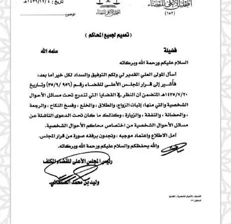 تعميم رقم (695/ت) وتاريخ 04-12-1436هـ