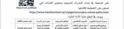 تعميم رقم (4400096037) وتاريخ 03-02-1444هـ