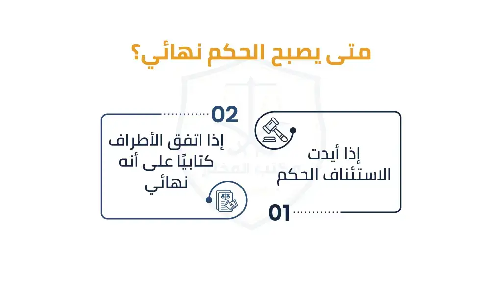 الاعتراض على حكم